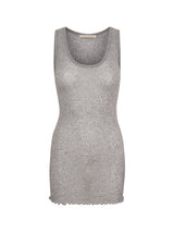 Seamless Basic Cotton Bella | Bomuld Tanktop Gråmelange