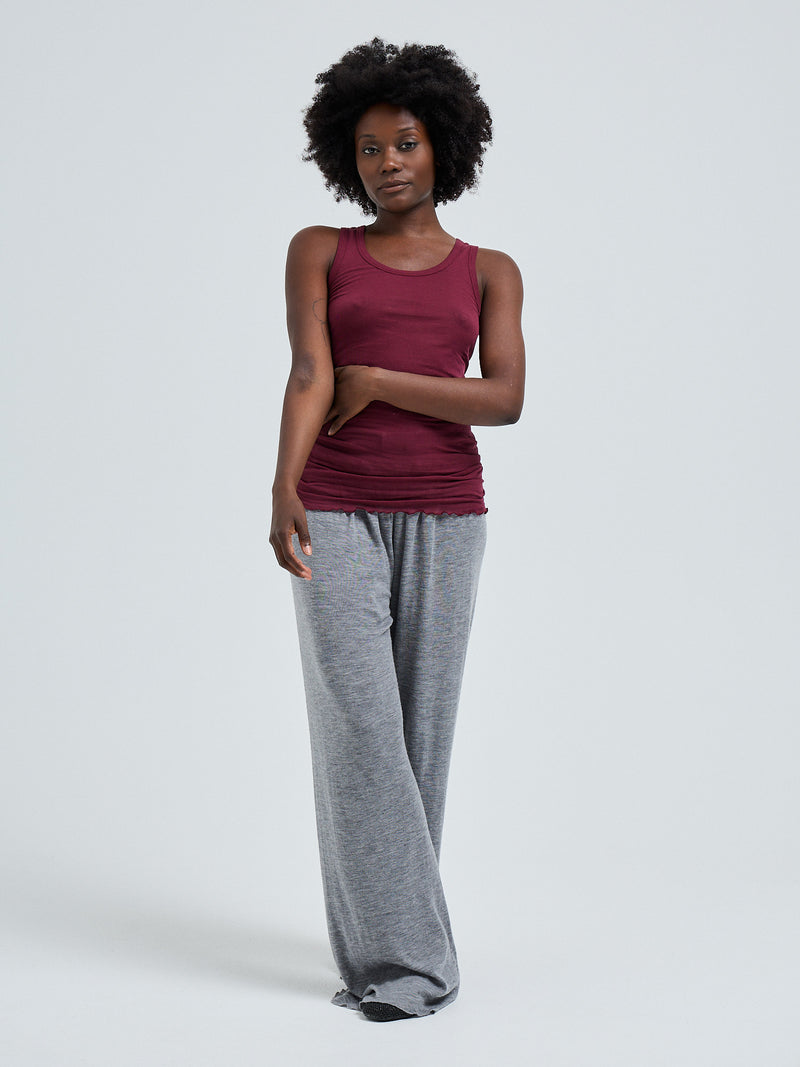 Seamless Basic Cotton Bella | Bomuld Tanktop Burgundy