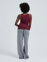 Seamless Basic Cotton Bella | Bomuld Tanktop Burgundy