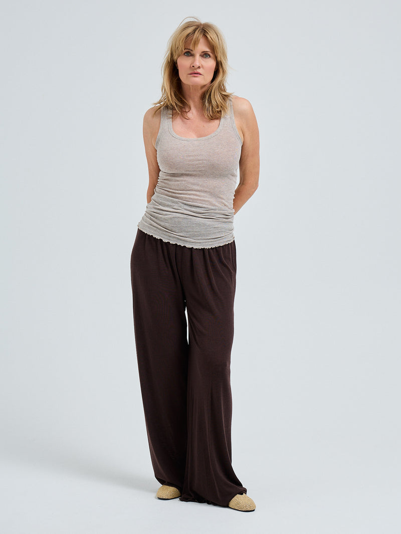 Seamless Basic Cotton Bella | Bomuld Tanktop Desert Melange