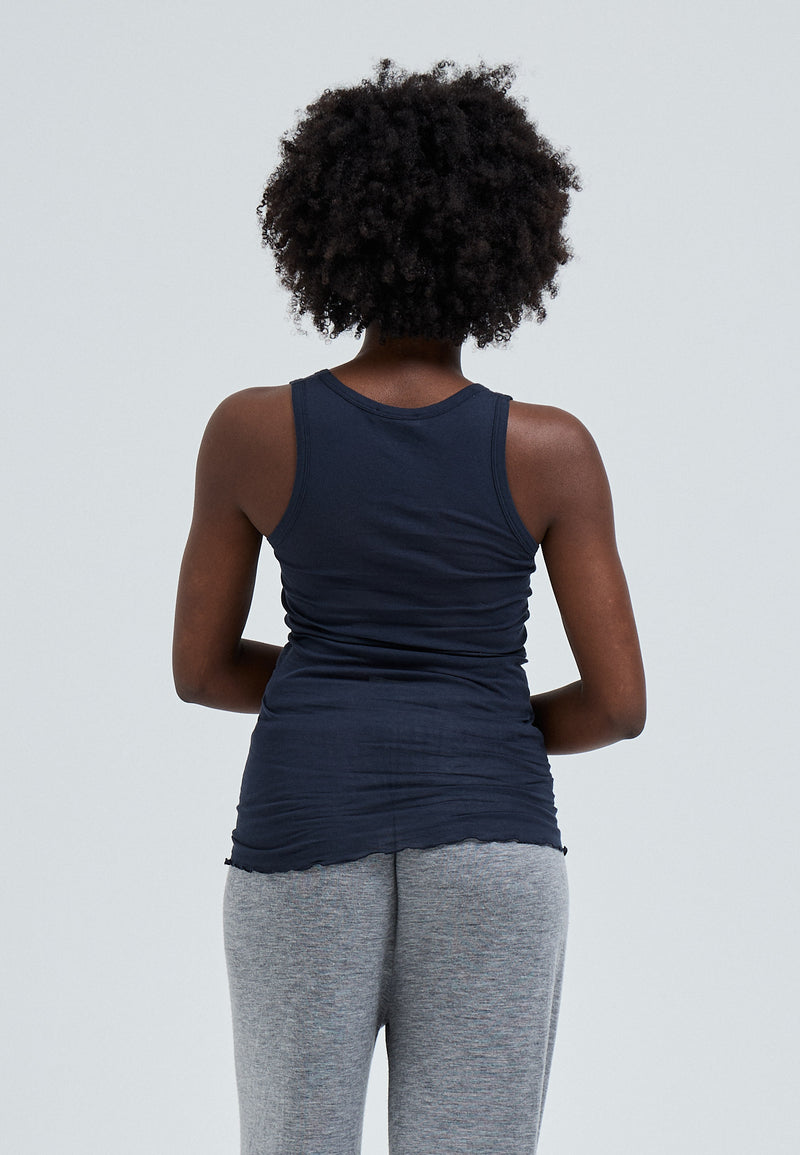 Seamless Basic Cotton Bella | Bomuld Tanktop Midnight