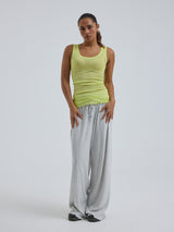 Seamless Basic Cotton Bella | Bomuld Tanktop Neon Yellow