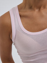 Seamless Basic Cotton Bella | Bomuld Tanktop Pale Rose