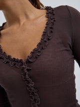 Seamless Basic Cotton Cardy | Bomuld Cardigan Java