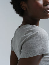 Seamless Basic Cotton Roseanna | Bomuld T-shirt Gråmelange