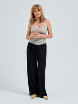 Seamless Basic Cotton Spaghetti | Bomuld Stroptop Desert Melange