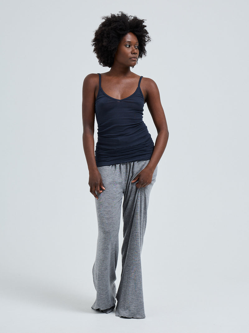 Seamless Basic Cotton Spaghetti | Bomuld Stroptop Midnight