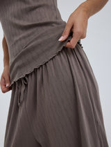 Seamless Basic Jacquard Crush | Bomuld Tanktop Fungi