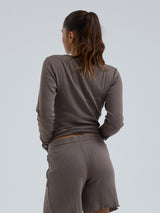 Seamless Basic Jacquard Shorts | Bomuld Shorts Fungi