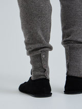 Seamless Basic Knitted leggings | Uld Cashmere T-shirt Heather Mushroom