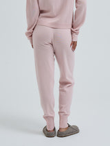 Seamless Basic Knitted leggings | Uld Cashmere T-shirt Powder Pink