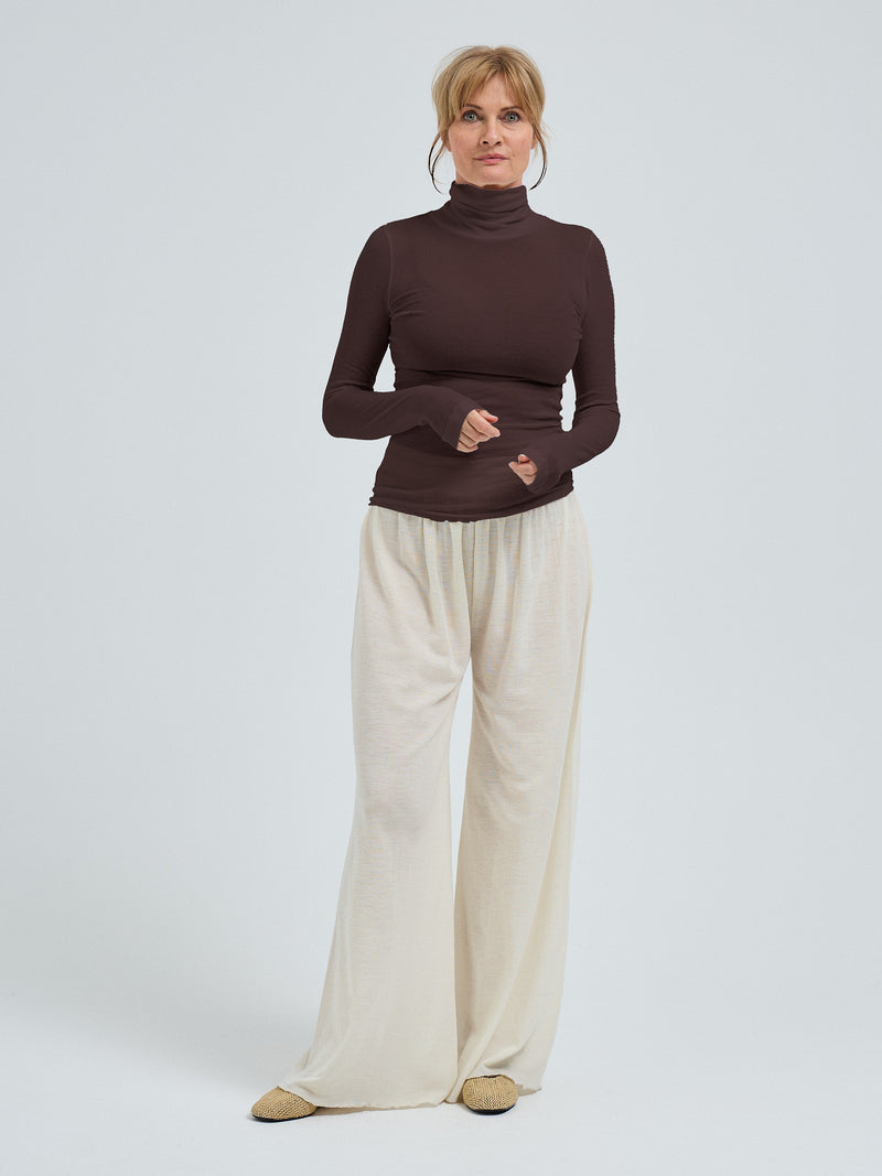Seamless Basic Nouveau | Bomuld Rullekravebluse Java