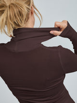Seamless Basic Nouveau | Bomuld Rullekravebluse Java