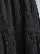 Seamless Basic Siena | Bomuld Skirt Sort
