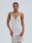 Silk Slip Romance | Mulberry Silke - Off-white