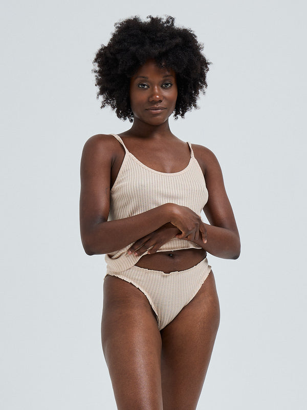 Seamless Basic Silky Dulce | Silke 2-pack Trusser Rosa Beige