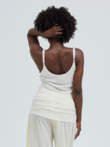 Seamless Basic Silky Sofia | Silke Stroptop Off-white