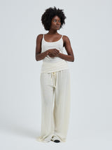 Seamless Basic Silky Sofia | Silke Stroptop Off-white