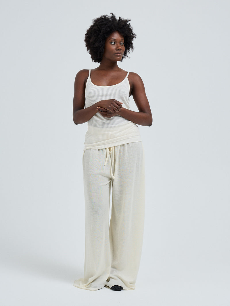 Seamless Basic Silky Sofia | Silke Stroptop Off-white