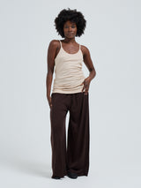 Seamless Basic Silky Sofia | Silke Stroptop Rosa Beige