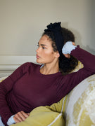 Wooly Long Sleeve | Uld Silke - Vineyard