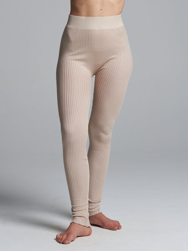 Seamless Basic Alba | Silke Legging Rosa Beige