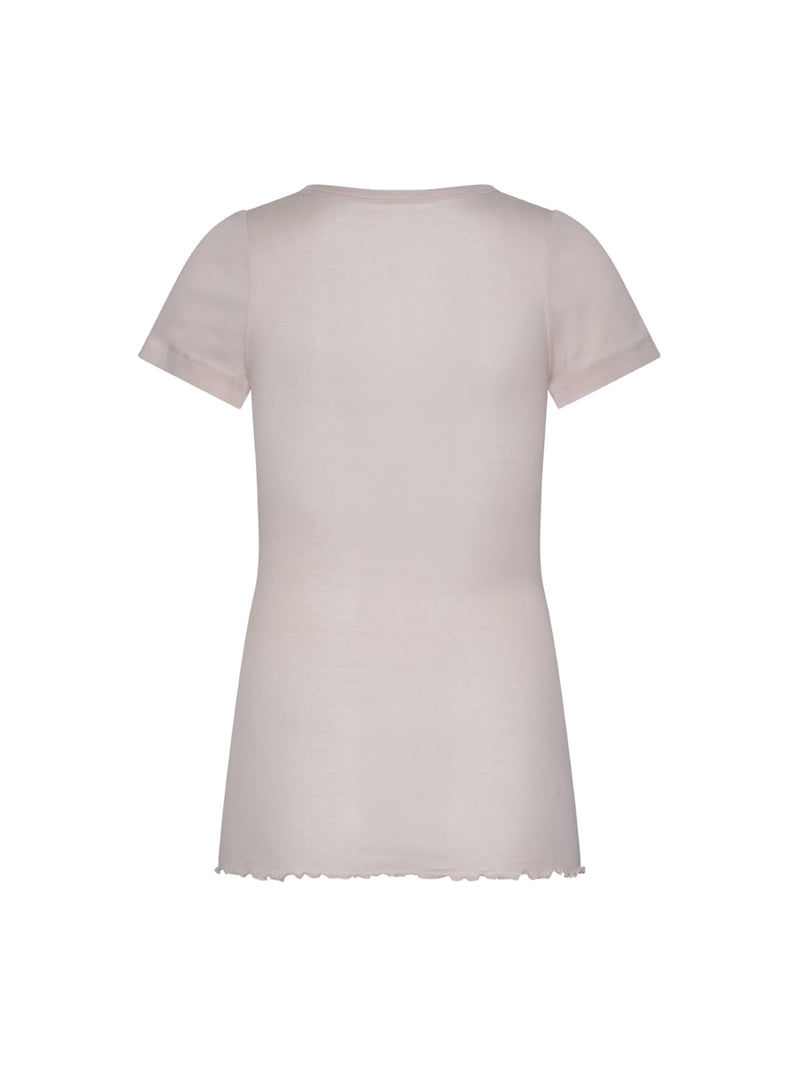 Seamless Basic Roseanna | Bomuld T-shirt Rosa Beige