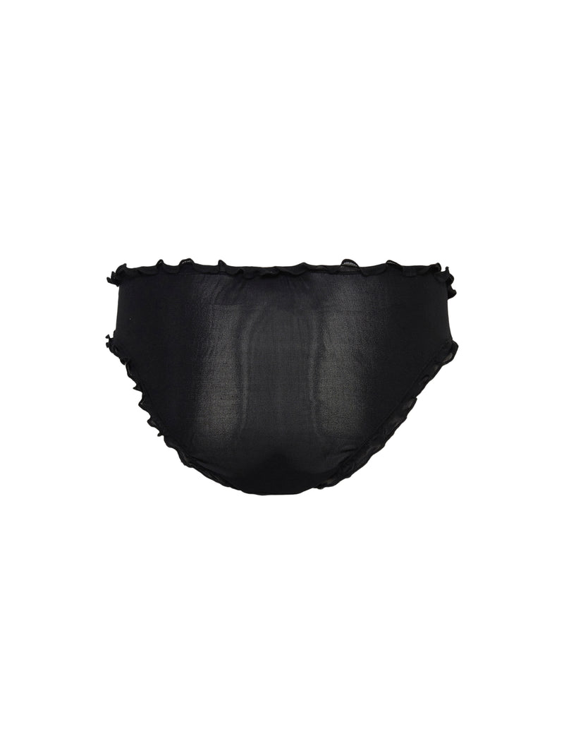 Seamless Basic Sheer Pantie | Silke 2-pack Trusser Sort