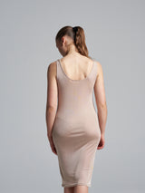 Seamless Basic Sporty Slip Dress | Silke Underkjole Rosa Beige