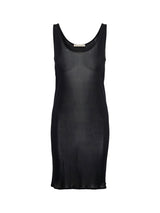 Seamless Basic Sporty Slip Dress | Silke Underkjole Sort